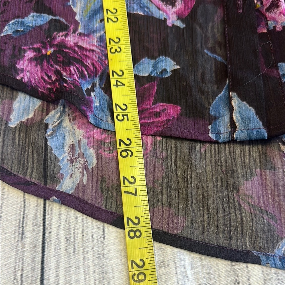 Kut from the Kloth Sz XS Floral Button-Up Blouse - Picture 8 of 9